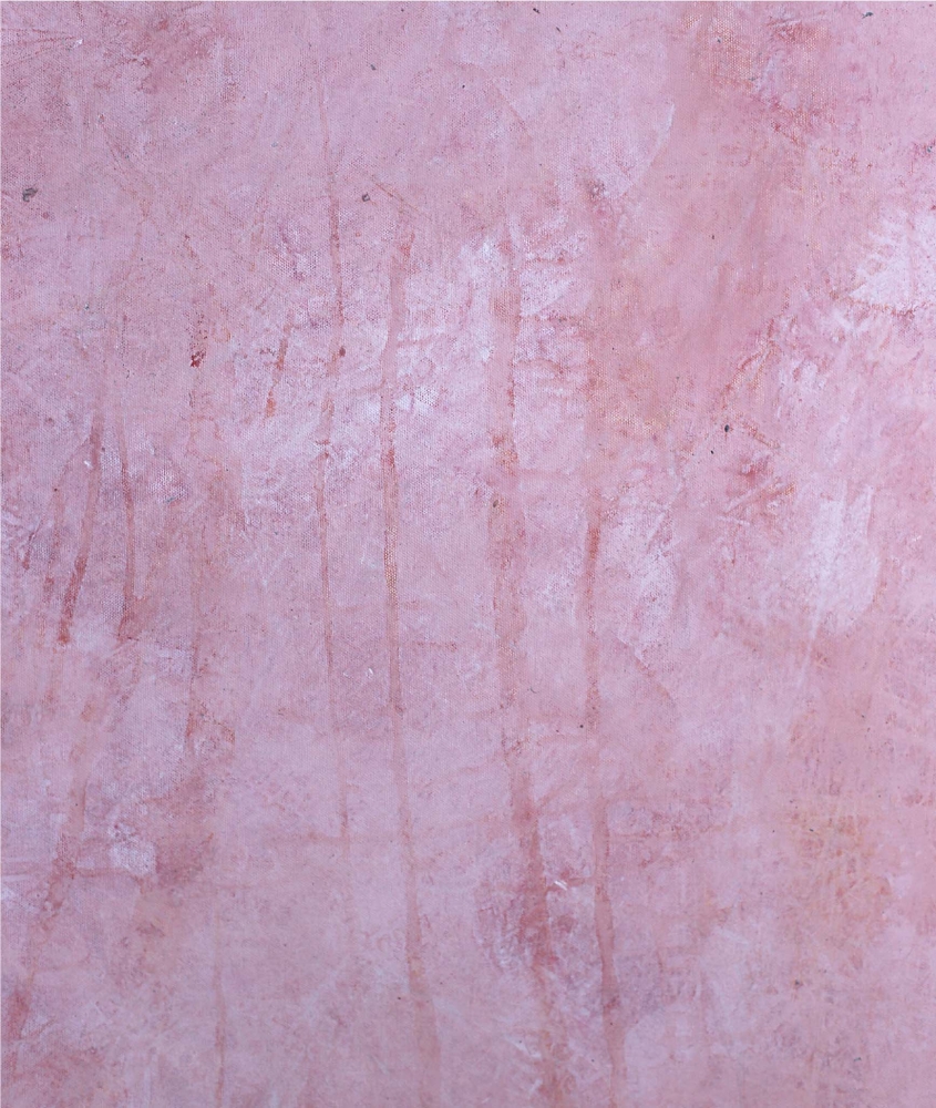 Maite Nobo, Cotton Candy, 2021, Mixed media on canvas, 67 x 57 inches, Large Pink abstract art for sale