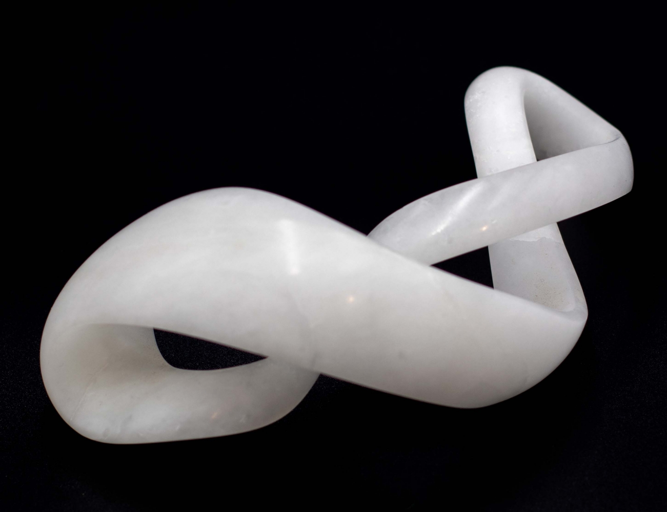 Somers Randolph, Untitled 22, 2021, Italian Ice Alabaster, 3h x 7.50w x 4d inches, stone sculptures for sale