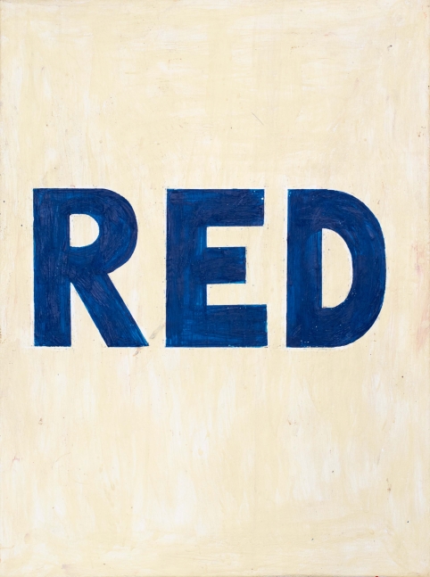 Randolph Somers, Red, White and Blue, 2022, Acrylic on canvas, 40 x 30 inches