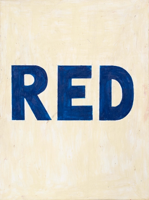 Randolph Somers, Red, White and Blue, 2022, Acrylic on canvas, 40 x 30 inches, abstract wall art